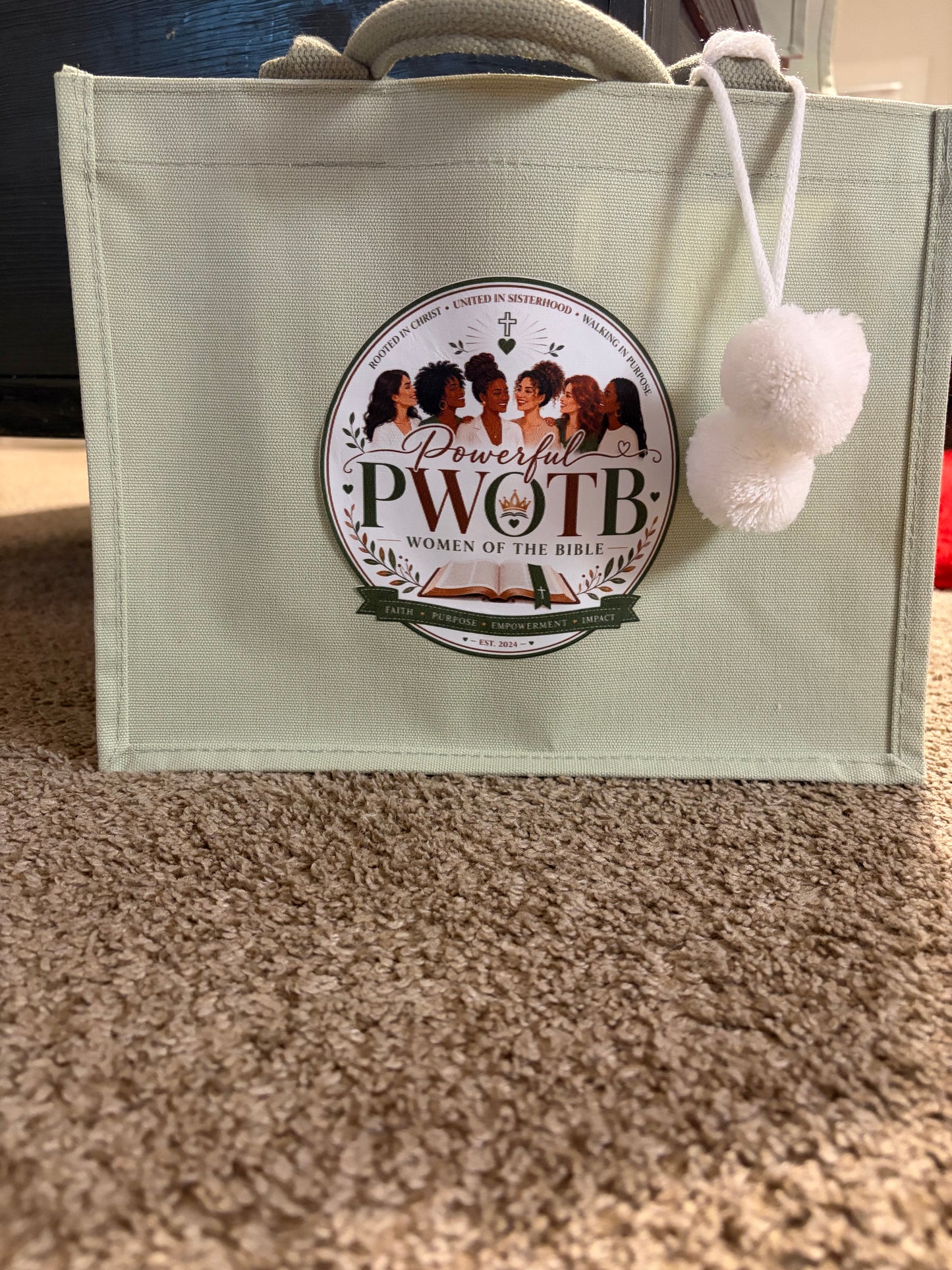 Exclusive Sage PWOTB tote