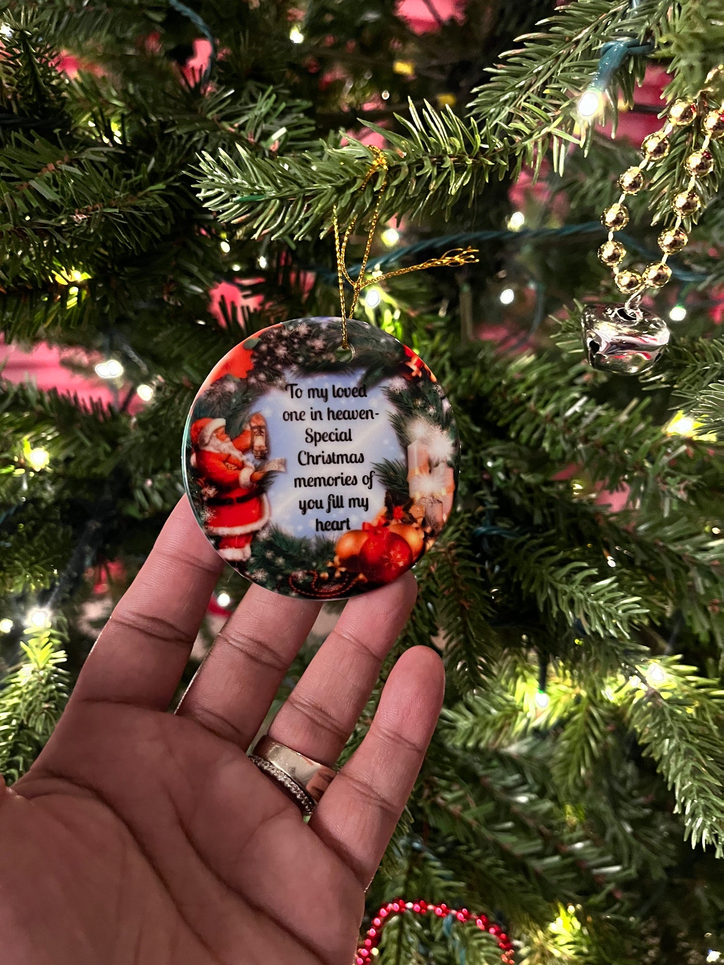 Ceramic Christmas Ornament
