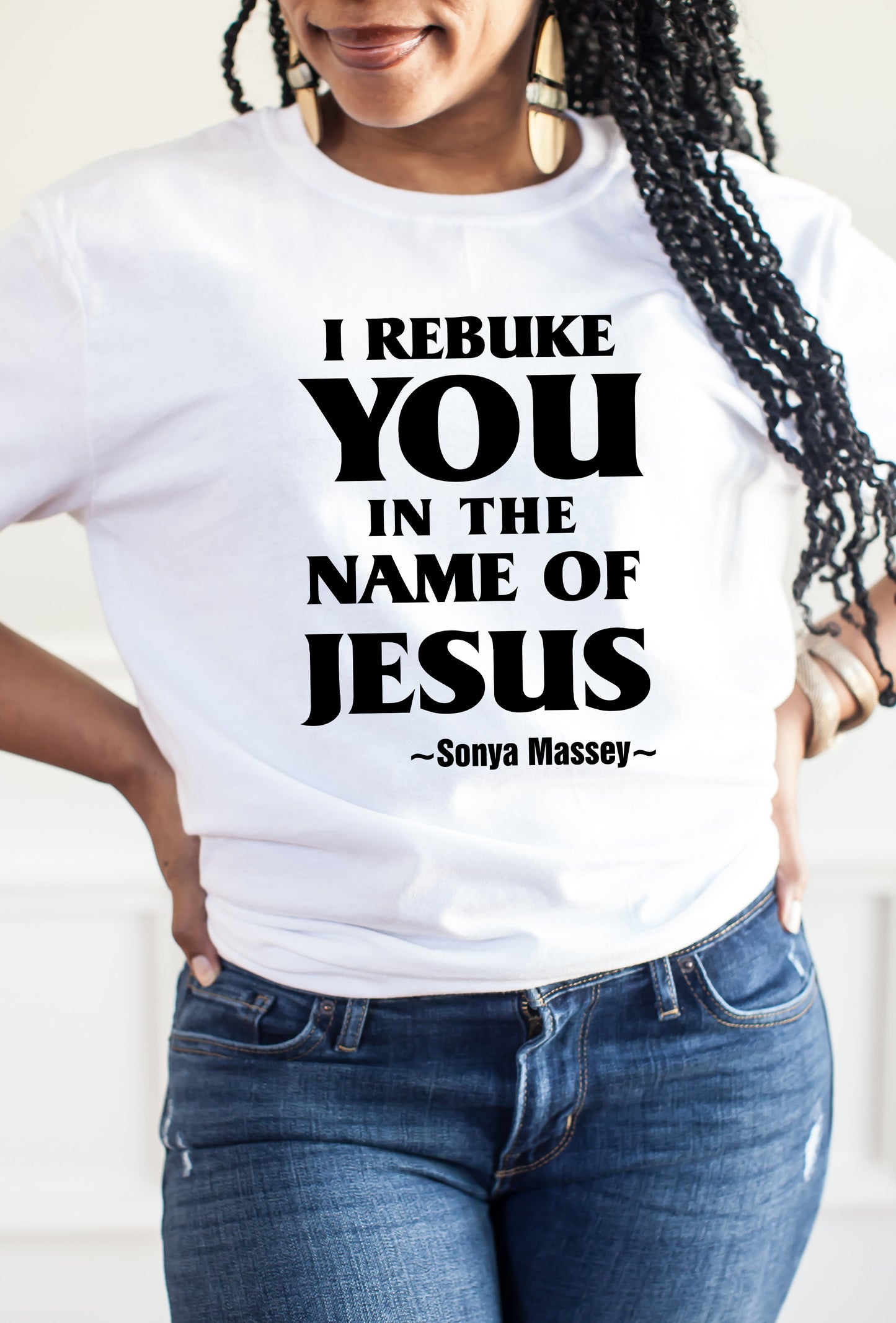 I Rebuke You tee
