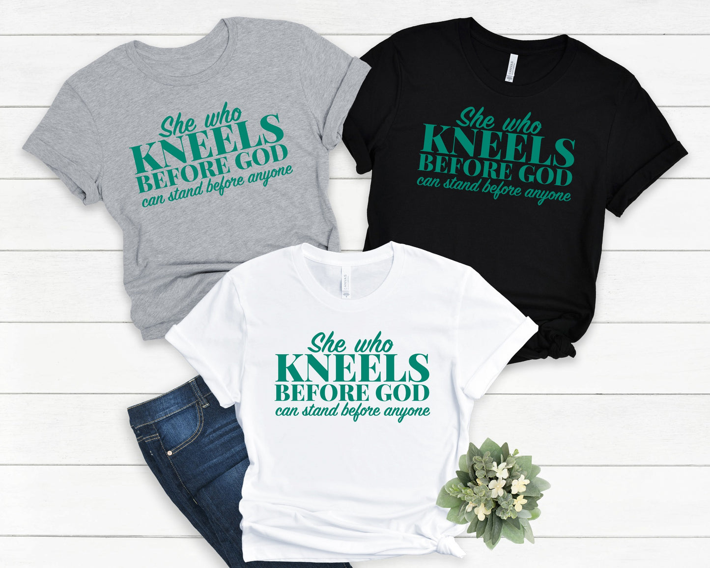She who Kneels before GOD