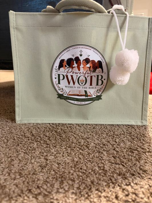 Exclusive Sage PWOTB tote
